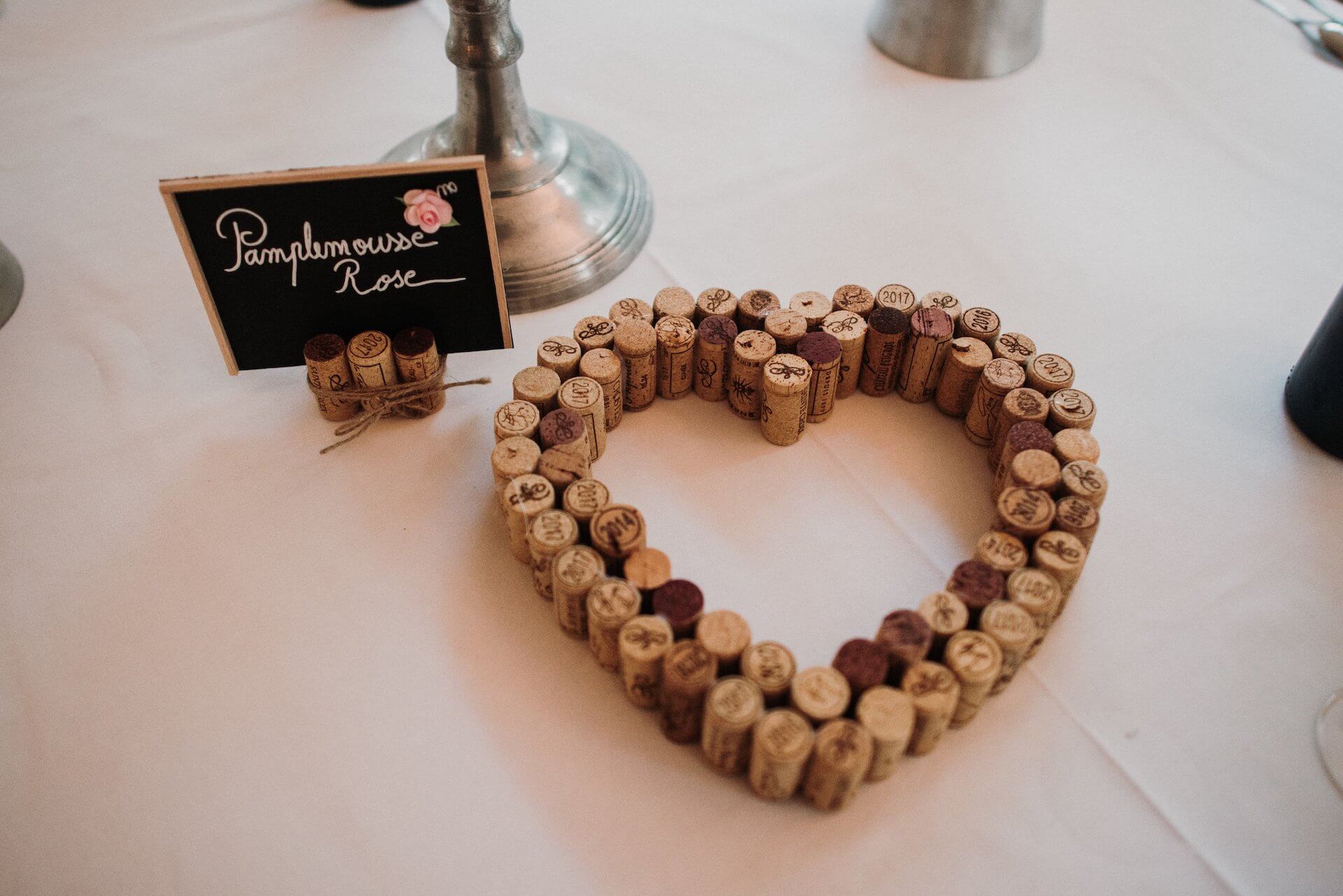 table mariage en Provence au Château Sainte Croix à Carcès